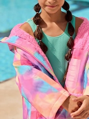 Pink Waterproof Changing Robe (3-16yrs) - Image 6 of 12