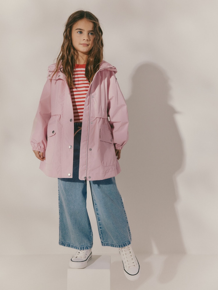 Pink Waterproof Cagoule Jacket (3-16yrs) - Image 1 of 5