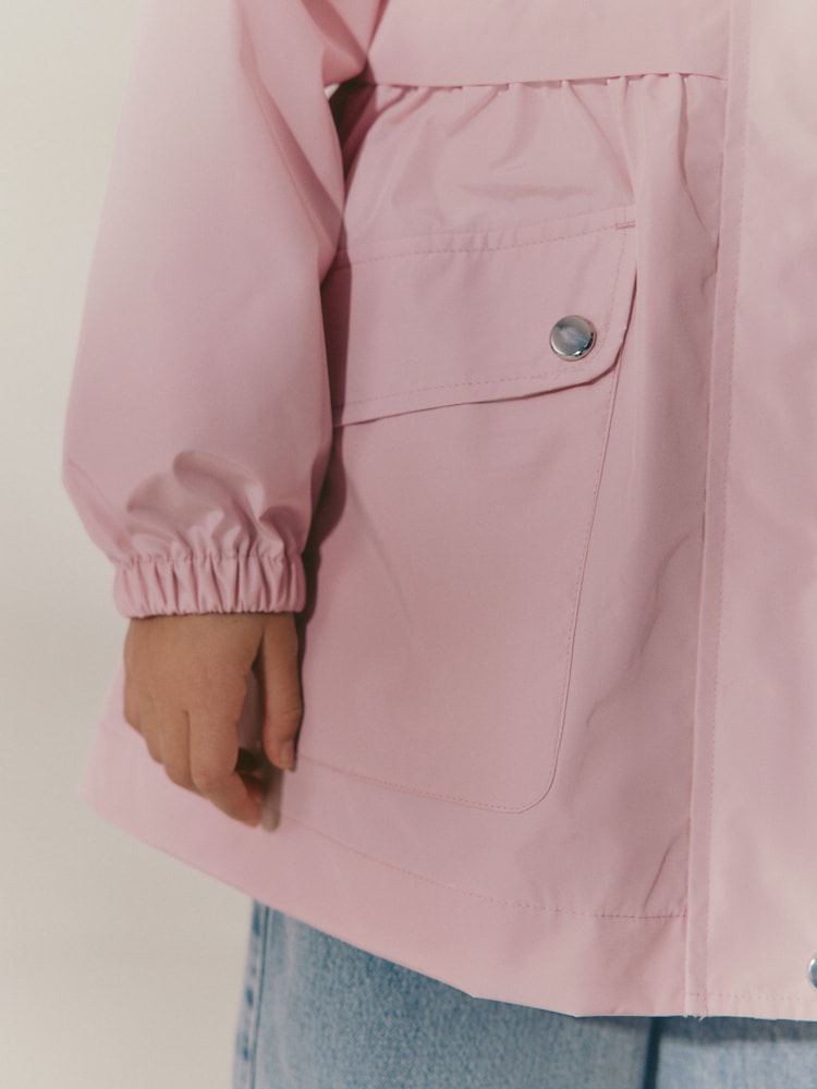 Pink Waterproof Cagoule Jacket (3-16yrs) - Image 5 of 5