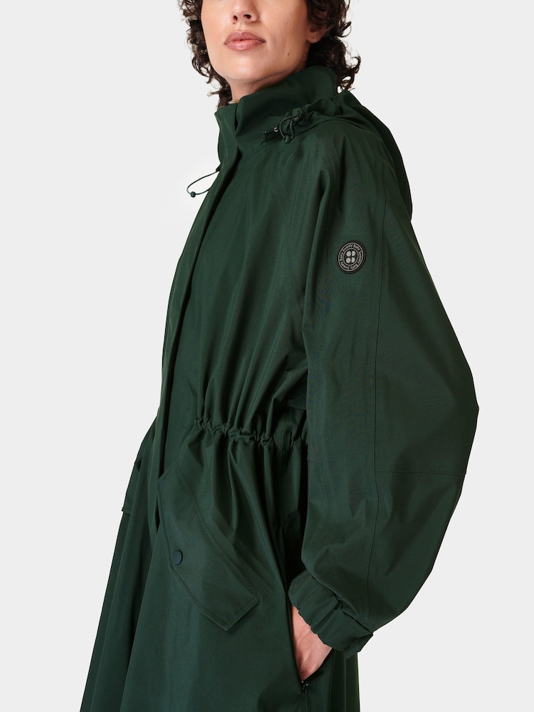 Sweaty Betty Green Motion Longline Parka - Image 7 of 7