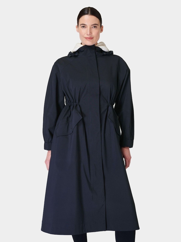 Sweaty Betty Blue Motion Longline Parka - Image 1 of 10 Sweaty Betty Blue Motion Longline Parka - Image 1 of 10