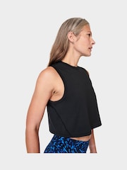 Schwarz - Sweaty Betty Breathe Easy Crop-Tanktop - Bild 3 von 7