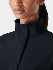 Sweaty Betty Black Explorer Half Zip Midlayer Top - Image 4 of 6