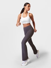 Sweaty Betty Grey 30 inch inside seam Power Workout Boot Cut Leggings - Image 9 of 10