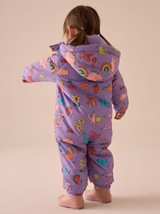 Purple Shower Resistant Character AOP Snowsuit (3mths-7yrs) - Image 3 of 9