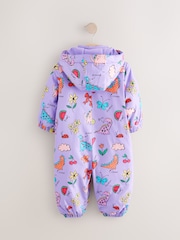 Purple Shower Resistant Character AOP Snowsuit (3mths-7yrs) - Image 6 of 9