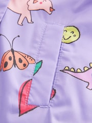 Purple Shower Resistant Character AOP Snowsuit (3mths-7yrs) - Image 8 of 9
