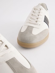 White T-Bar Low Trainers - Image 3 of 6