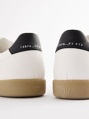 White T-Bar Low Trainers - Image 4 of 6