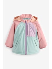 Multi Waterproof Colourblock Coat (9mths-7yrs) - Image 10 of 15