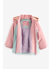 Multi Waterproof Colourblock Coat (9mths-7yrs) - Image 12 of 15