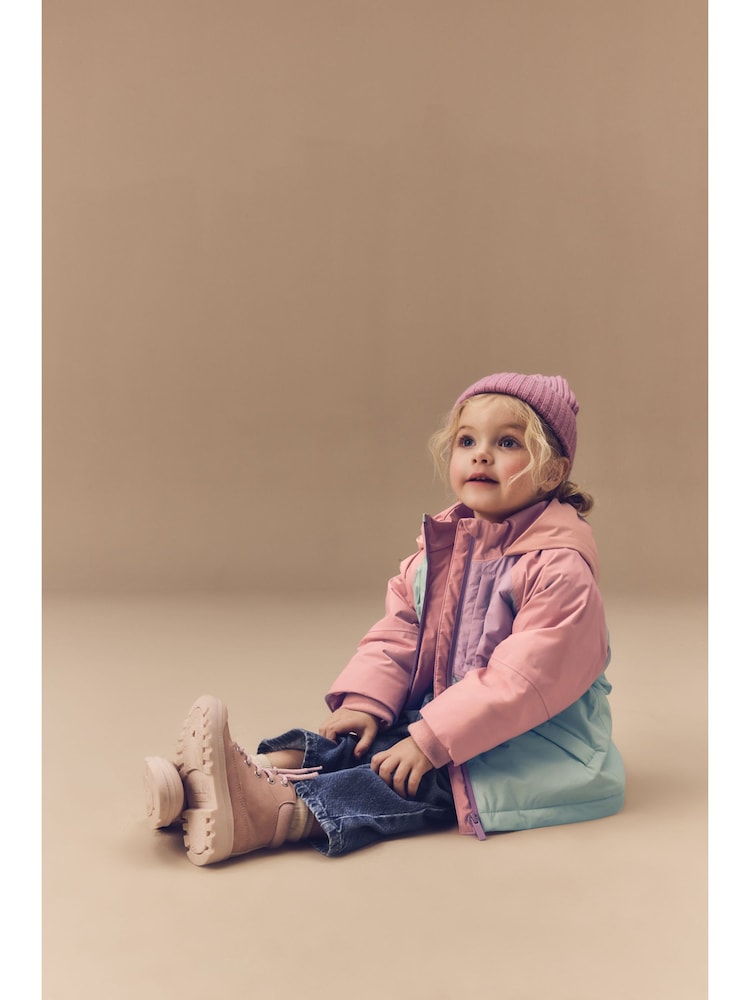 Multi Waterproof Colourblock Coat (9mths-7yrs) - Image 7 of 15