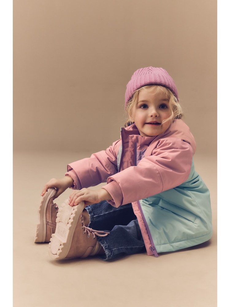 Multi Waterproof Colourblock Coat (9mths-7yrs) - Image 8 of 15