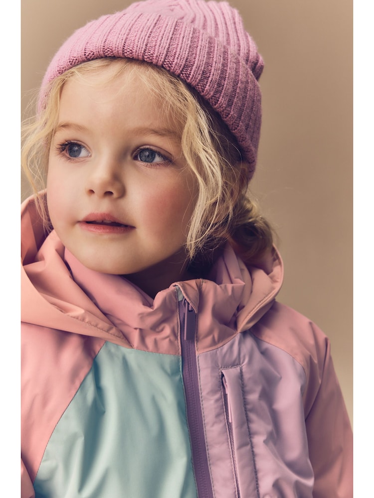 Multi Waterproof Colourblock Coat (9mths-7yrs) - Image 9 of 15