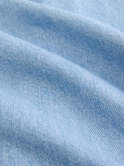 Mid Blue Denim Embroidered Shacket (3mths-7yrs) - Image 8 of 9