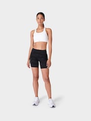 Sweaty Betty Black 6" Inseam Power 6" Biker Shorts - Image 1 of 11