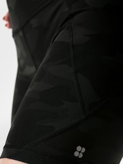 Sweaty Betty Black 6" Inseam Power 6" Biker Shorts - Image 5 of 11