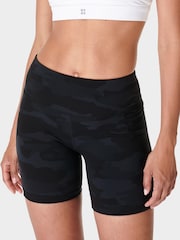 Sweaty Betty Black 6" Inseam Power 6" Biker Shorts - Image 7 of 11