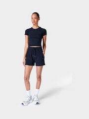 Sweaty Betty Black Explorer 5.5" Shorts - Image 5 of 6