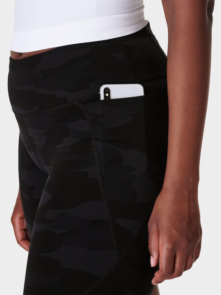 Sweaty Betty Black Power 9" Biker Shorts - Image 2 of 15