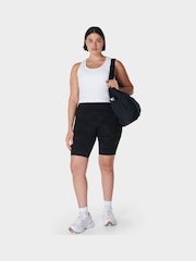 Sweaty Betty Black Power 9" Biker Shorts - Image 9 of 15