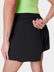 Sweaty Betty Black Relay Unlined Shell Shorts - Image 3 of 6