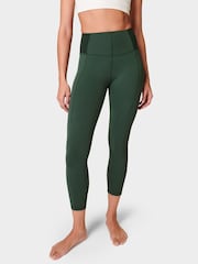 Grün - Sweaty Betty Superweiche, gerippte 7/8-Yoga-Leggings - Bild 1 von 9