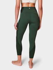 Grün - Sweaty Betty Superweiche, gerippte 7/8-Yoga-Leggings - Bild 3 von 9