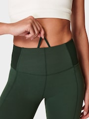 Grün - Sweaty Betty Superweiche, gerippte 7/8-Yoga-Leggings - Bild 7 von 9