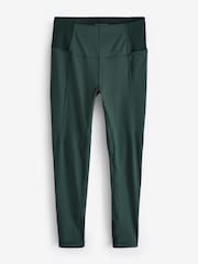 Grün - Sweaty Betty Superweiche, gerippte 7/8-Yoga-Leggings - Bild 9 von 9