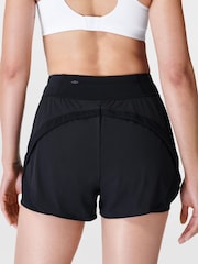 Sweaty Betty Black Tempo Run Shorts - Image 1 of 8