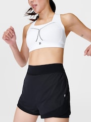 Sweaty Betty Black Tempo Run Shorts - Image 4 of 8