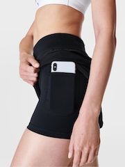 Sweaty Betty Black Tempo Run Shorts - Image 5 of 8