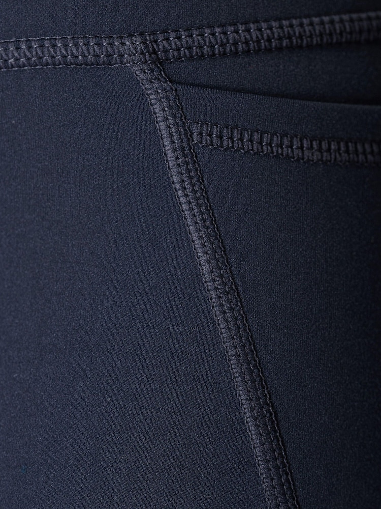Sweaty Betty Blue 6" Inseam Power 6" Biker Shorts - Image 11 of 11