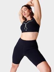 Sweaty Betty Black Light Power 9" Biker Shorts - Image 10 of 11