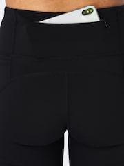 Sweaty Betty Black Light Power 9" Biker Shorts - Image 4 of 11