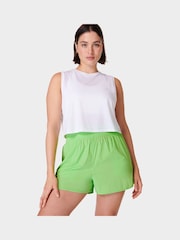 Sweaty Betty Green Relay Unlined Shell Shorts - Image 1 of 8