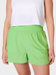 Sweaty Betty Green Relay Unlined Shell Shorts - Image 3 of 8