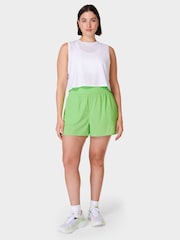 Sweaty Betty Green Relay Unlined Shell Shorts - Image 7 of 8