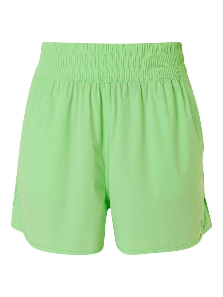 Sweaty Betty Green Relay Unlined Shell Shorts - Image 8 of 8