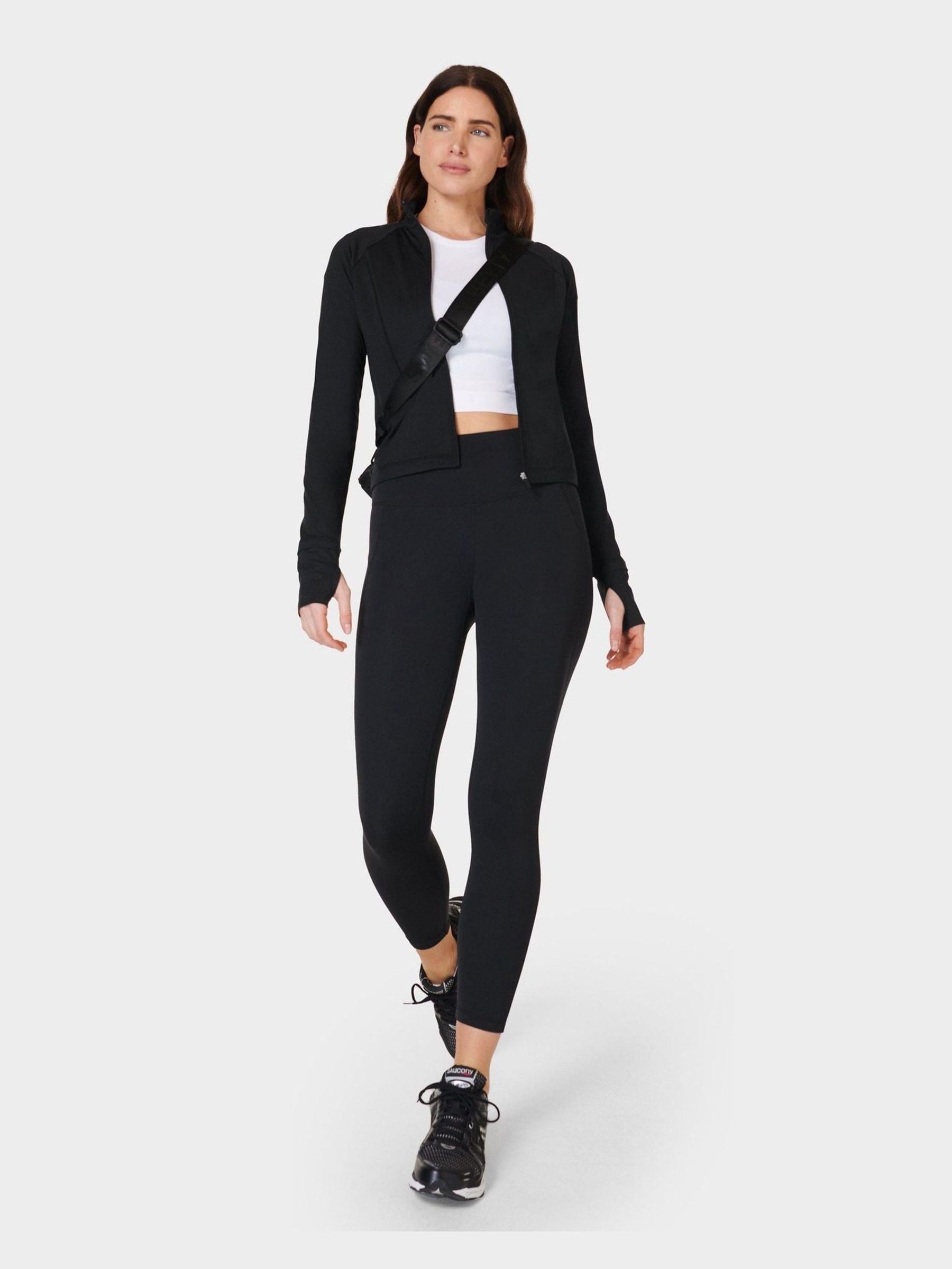 Buy Sweaty Betty Black Full Length All Day Active Leggings from