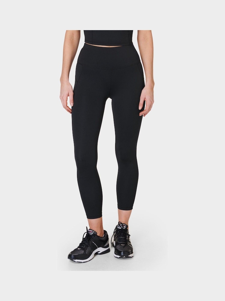 Sweaty Betty Black All Day Active 7/8 Leggings - Image 1 of 7
