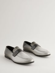 Silver Ombre Loafers - Image 2 of 6