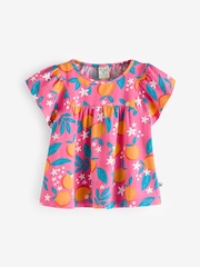 Frugi Girls Orange Top - Bild 1 von 1