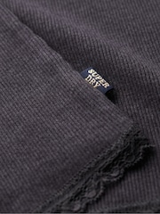 Superdry Grey Athletic Essentials Button Down Vest Top - Image 6 of 6
