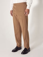 Taupe EDIT Tuxedo Suit Trousers - Image 1 of 10