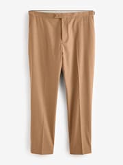 Taupe EDIT Tuxedo Suit Trousers - Image 7 of 10