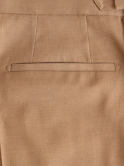 Taupe EDIT Tuxedo Suit Trousers - Image 9 of 10