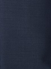 Navy Blue Slim Fit Wool Blend Motionflex Suit Trousers - Image 7 of 8