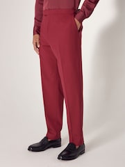 Red EDIT Tuxedo Suit Trousers - Image 4 of 7